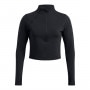 mini: Damski longsleeve do biegania Under Armour UA Launch Elite Half Zip - czarny (4)
