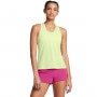 UNDER ARMOUR Damski top do biegania Under Armour UA Streaker Singlet  zielony Zielony