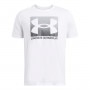 mini: Męski t-shirt z nadrukiem Under Armour UA M Boxed Sports Updated Ss - biały (3)