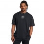 mini: Męski t-shirt z nadrukiem Under Armour UA M Hw Os Sm Box Ss - czarny (1)