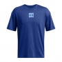 mini: Męski t-shirt z nadrukiem Under Armour UA M Hw Os Sm Box Ss - niebieski (4)