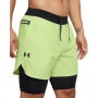 mini: Męskie spodenki treningowe Under Armour UA Vanish Elite 2in1 Short - zielone (2)