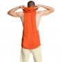 mini: Męski top treningowy Under Armour UA Men's Project Rock Sleeveless Hoodie - pomarańczowy  (2)