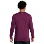 Męski longsleeve treningowy Under Armour Project Rock Brahma Bull Ls - fioletowy 