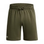 Męskie spodenki dresowe Under Armour UA Rival Fleece Shorts - zielone