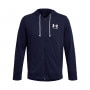 mini: Męska bluza dresowa rozpinana z kapturem Under Armour UA Rival Terry Lc Fz - granatowa (3)
