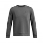 mini: Męska bluza dresowa  nierozpinana bez kaptura Under Armour UA Unstoppable Flc Crew Eu - szara (4)