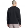 mini: Męska bluza dresowa nierozpinana bez kaptura Under Armour UA Unstoppable Flc Crew Eu - czarna (2)