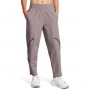 Damskie spodnie treningowe Under Armour Unstoppable Ankle Pant - beżowe