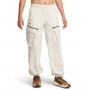 Damskie spodnie treningowe Under Armour Unstoppable Cargo Pant - białe