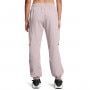 Damskie spodnie treningowe Under Armour Unstoppable Cargo Pant - beżowe