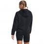 mini: Damska bluza treningowa rozpinana z kapturem Under Armour Unstoppable Fleece FZ - czarna (2)