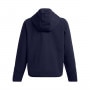 mini: Damska bluza treningowa rozpinana z kapturem Under Armour Unstoppable Flc Txt Fz - granatowa (6)
