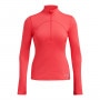 mini: Damski longsleeve treningowy Under Armour Vanish Cw 1/2 Zip - czerwony (5)
