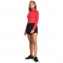 mini: Damski longsleeve treningowy Under Armour Vanish Seamless 1/4 Zip Crop - czerwony (3)