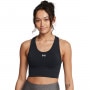 Biustonosz treningowy Under Armour Vanish Seamless Mid Bra - czarny