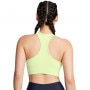 Biustonosz treningowy Under Armour Vanish Seamless Mid Bra - zielony