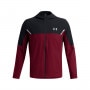 Męska kurtka treningowa Under Armour Vanish Woven Utility Jacket - czerwona