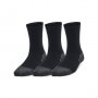mini: Dziecięce skarpetki treningowe (3-pack) Under Armour Y UA Perform Tech 3p Crew - czarne (1)