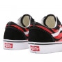 Buty uniseks VANS Old Skool PRINTS FLAME - czarne