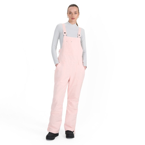 ROXY Damskie spodnie narciarskie Roxy Rideout Rib Pants różowe Czarny