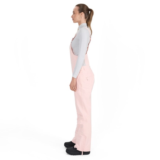 Damskie spodnie narciarskie Roxy Rideout Rib Pants - różowe