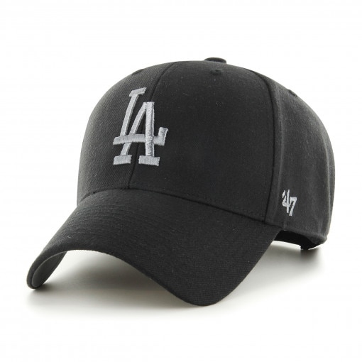47 BRAND Czapka z daszkiem uniseks 47 Brand Los Angeles Dodgers Ballpark Snap  czarna Głęboka czerń