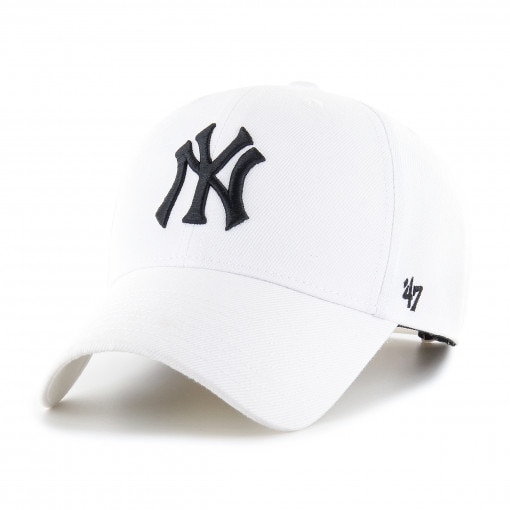 47 BRAND Czapka z daszkiem uniseks 47 Brand New York Yankees '47 Snapback  biała Biały