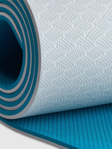 Mata treningowa antypoślizgowa (8 mm) 4F 4FRAW25AMATU042 - szara