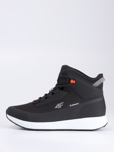  4F Męskie buty zimowe śniegowce 4F 4FRAW25FWINM064  czarne Czarny