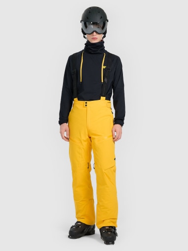  4F Męska bielizna termiczna ocieplana (góra) 4F 4FRAW25UBRUM117  czarna Czarny