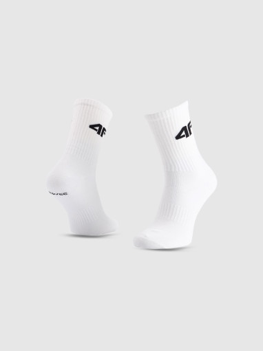 Skarpetki za kostkę uniseks (3-pack) 4F 4FRMM00USOCU529 - białe