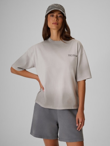 Obrazek dla: 4F Damski tshirt z nadrukiem 4F 4FRSS26TTSHF4024  szary Szary
