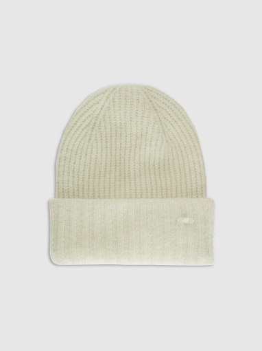  4F Damska czapka zimowa 4F 4FWAW25ACAPF568  turkusowa Turkusowy