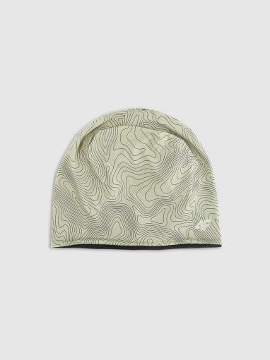  4F Czapka trekkingowa uniseks 4F 4FWAW25AFCAU116  zielona Zielony