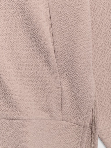 Damska bluza do jogi i pilatesu 4F 4FWAW25TFSWF589 - beżowa