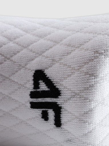 Skarpetki do biegania uniseks 4F 4FWAW25UFSOU195 - białe