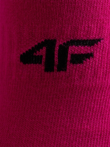 Damskie skarpety narciarskie 4F 4FWMM00UFSOF239 - różowe