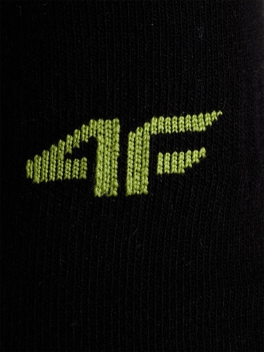 Męskie skarpety narciarskie 4F 4FWMM00UFSOM240 - czarne