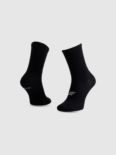 Damskie skarpetki za kostkę (3-pack) 4F 4FWMM00USOCF474 - czarne