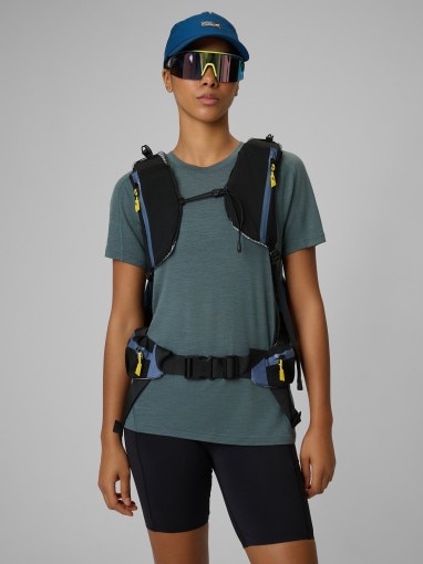 Obrazek dla: 4F Damska koszulka trekkingowa 4F 4FWSS26TFTSF1799  khaki Khaki