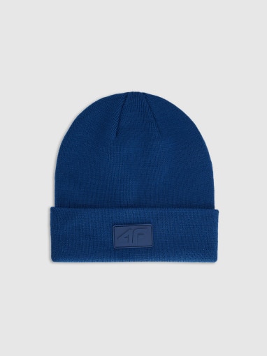  4F Czapka beanie uniseks 4F 4FRAW25ACAPU0809  granatowa Granatowy