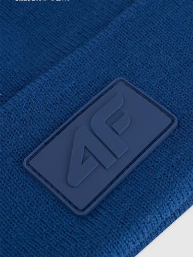 Czapka beanie uniseks 4F 4FRAW25ACAPU0809 - granatowa