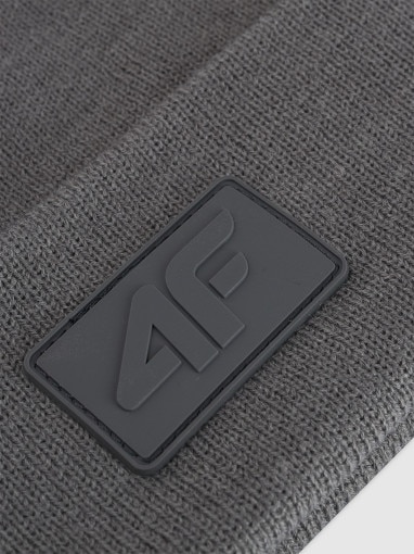 Czapka beanie uniseks 4F 4FRAW25ACAPU0809 - szara