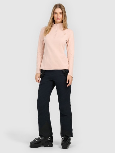 Damska bielizna termiczna polarowa (góra) 4F 4FRAW25UFLEF080 - beżowa