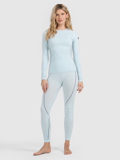 4F Damska bielizna termoaktywna (dół) 4F 4FWAW25USEAF204  niebieska Niebieski