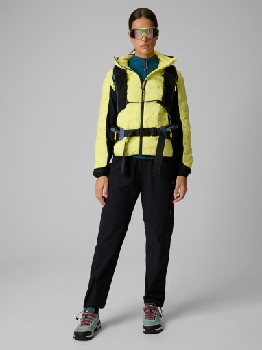 Damska bluza trekkingowa 4F 4FRSS26TFSWF0986 - turkusowa