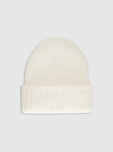  4F Damska czapka zimowa 4F 4FWAW25ACAPF568  beżowa Beżowy