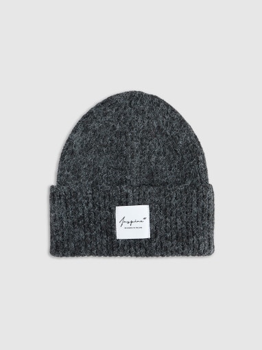  4F Damska czapka zimowa 4F 4FWAW25ACAPF672  czarna Czarny