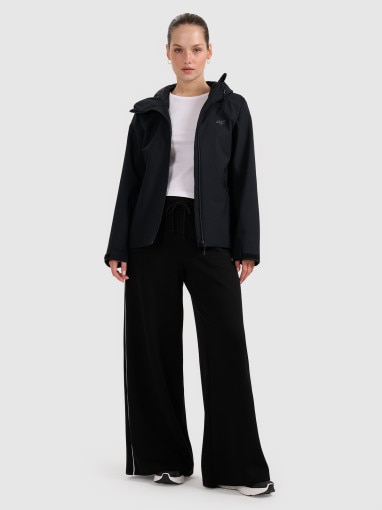 Damska kurtka przejściowa 4F 4FRAW25TTJAF0965 - czarna